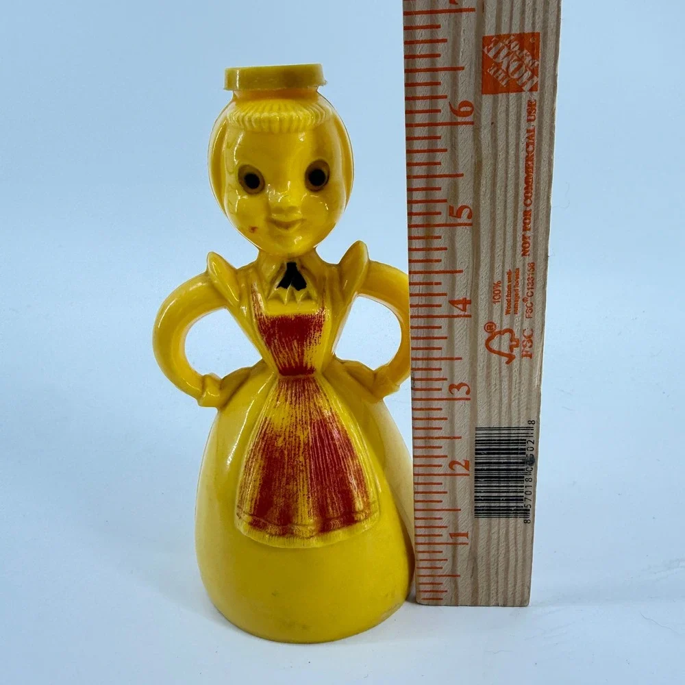 Vintage Merry Maid 1950s‎ Yellow Red Apron Laundry Room Decor Water Sprinkler